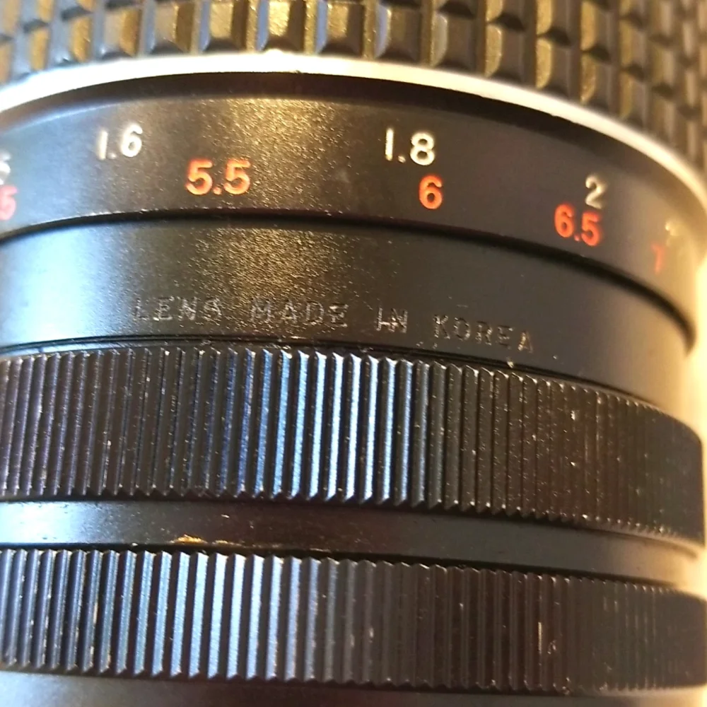 Camera Equipment:Lens